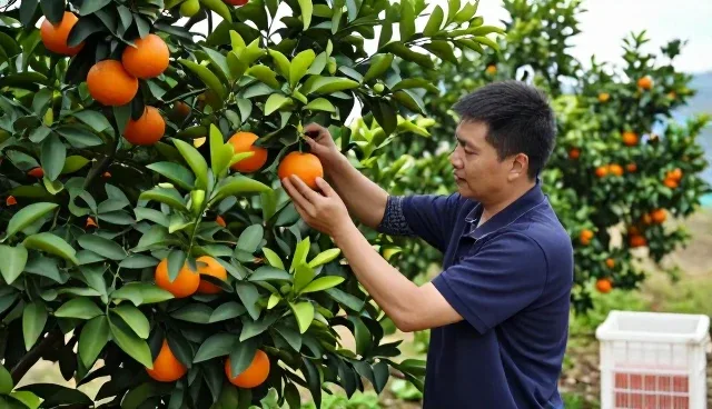 秭归橘乡缘柑橘种植专业合作社打造专业柑橘果汁服务